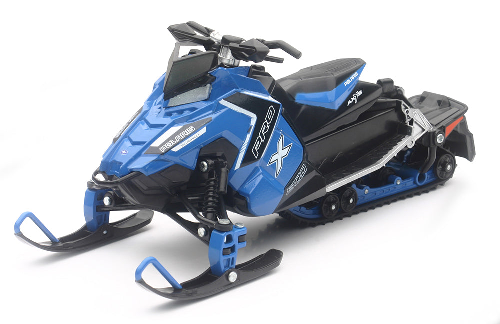 NEW-RAY MOTONEIGE POLARIS BLEU 1:16 (ÉTAIT #64457783)