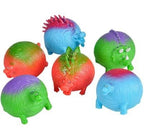 SQUISHY BALL - DINOSAUR SPLAT ADHESIVE ASST