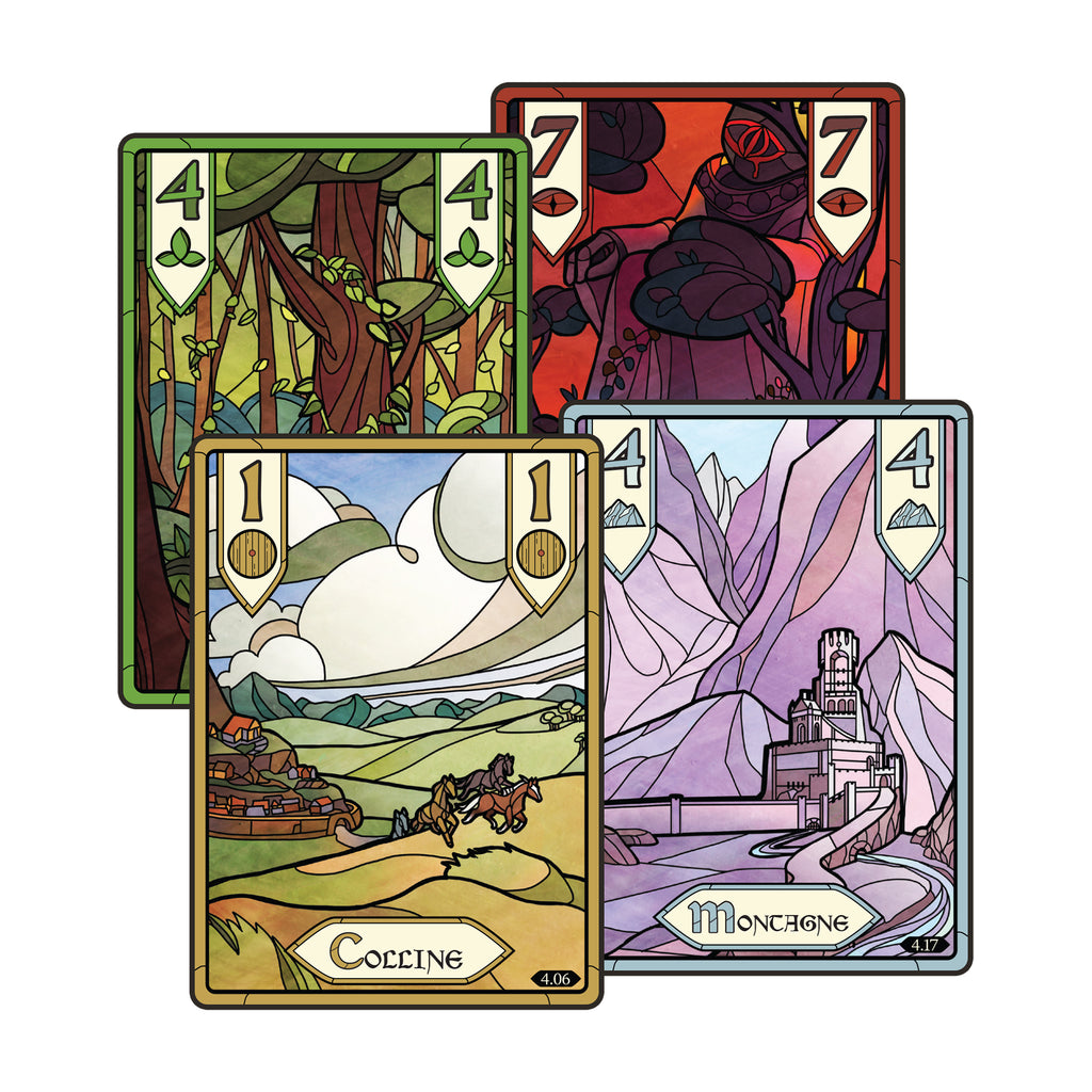 LORD OF THE RINGS - THE TWO TOWERS - THE COOPERATIVE TRICK-TAKING GAME (EN)