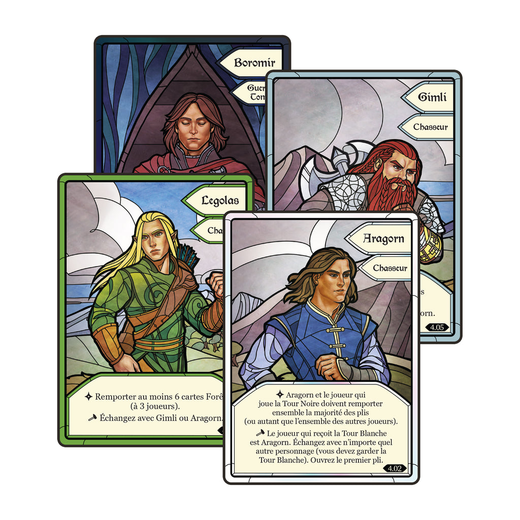 LORD OF THE RINGS - THE TWO TOWERS - THE COOPERATIVE TRICK-TAKING GAME (EN)