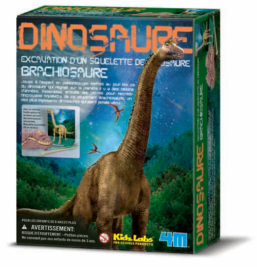 *26 DIG KIT - BRACHIOSAURUS DINOSAUR SKELETON TO DIG UP