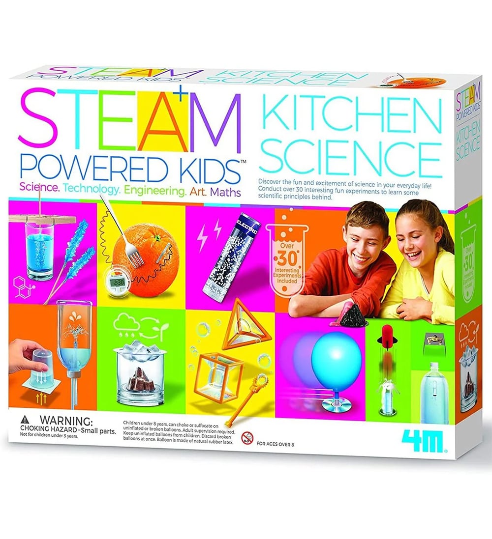 STEAM KIDS - THE SCIENCE OF COOKING (BILINGUAL)