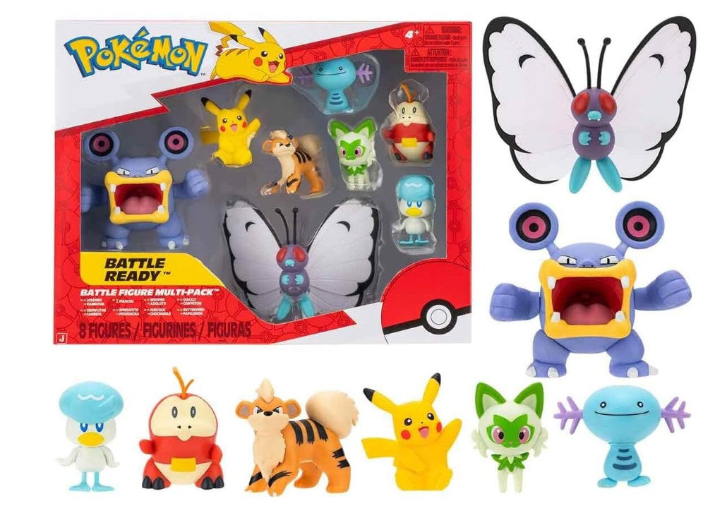 POKÉMON - BATTLE FIGURE 8-PACK