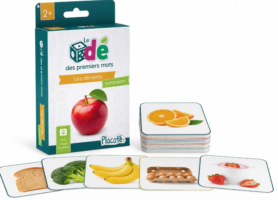 ROLL THE DICE OF FIRST WORDS - FOODS (EXTENSION)