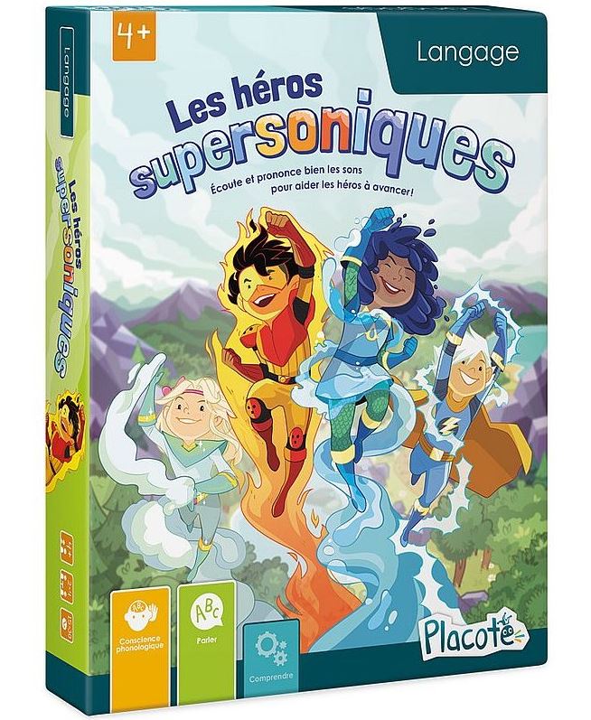 JEU PLACOTE - LES HÉROS SUPERSONIQUES