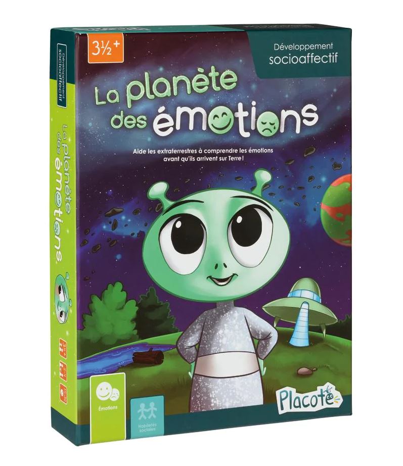 JEU PLACOTE - LA PLANÈTE DES ÉMOTIONS