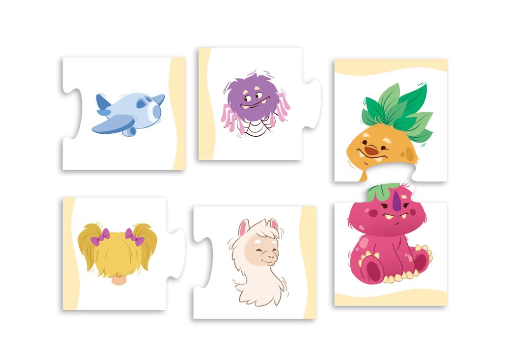 PHONO-DUOS GAME - SYLLABLES (FIRST SYLLABLE OF A WORD)