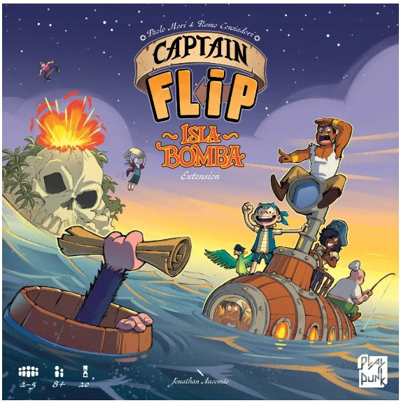 JEU CAPTAIN FLIP - EXTENSION ISLA BOMBA