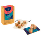 JEU TIC TAC TOE - BOÎTE EN BOIS