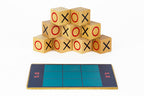 JEU TIC TAC TOE - BOÎTE EN BOIS