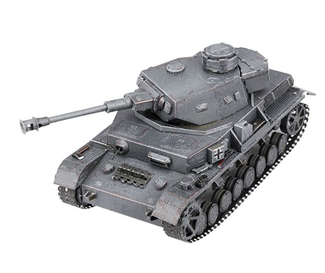 METAL EARTH PREMIUM SERIES - CHAR D'ASSAUT PANZER IV ALLEMAND 3 FEUILLES