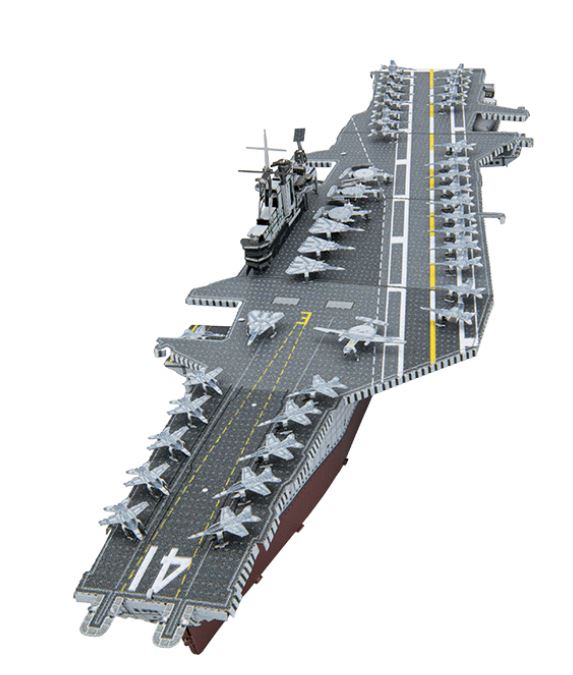 METAL EARTH PREMIUM SERIES - USS MIDWAY AIRCRAFT CARRIER 2 SHEETS