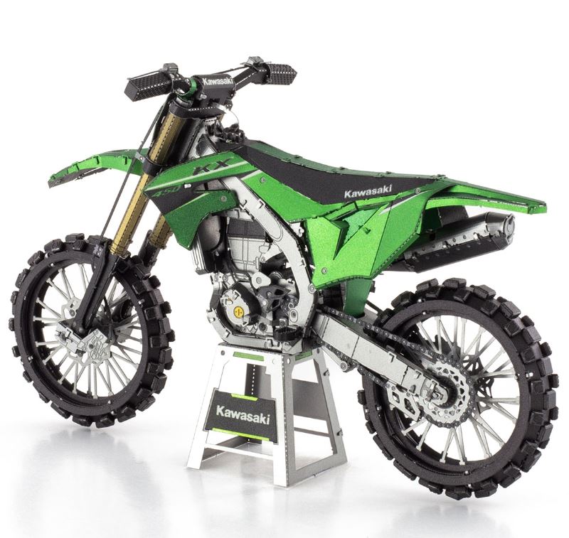 METAL EARTH PREMIUM SERIES - MOTO KAWASAKI KX450 2.5 FEUILLES