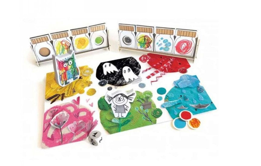 THE COLOR MONSTER GAME