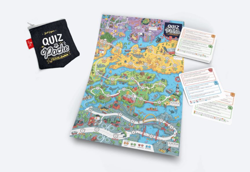 JEU QUIZ DE POCHE - Version française