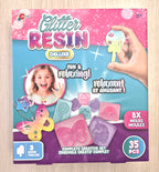 GLITTER RESIN DELUXE - ENSEMBLE CRÉATIF COMPLET