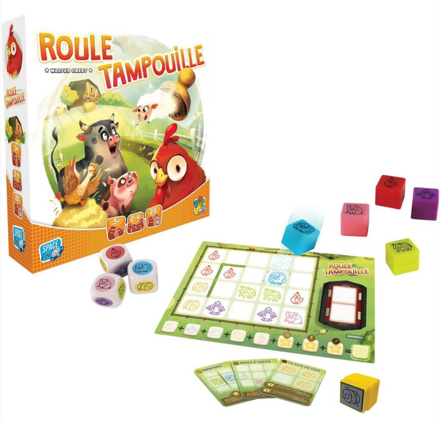 JEU ROULE TAMPOUILLE - Version française