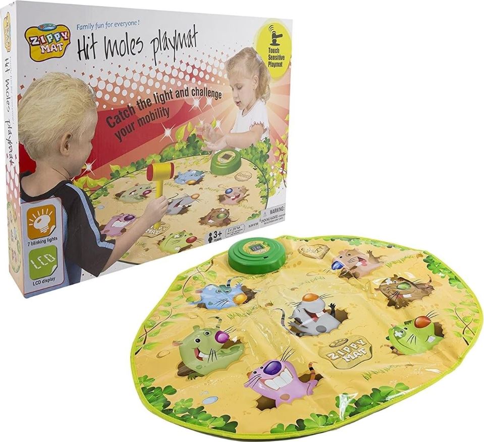 HIT THE SOFT PLAY MAT GAME (WHACK-A-MOLE)