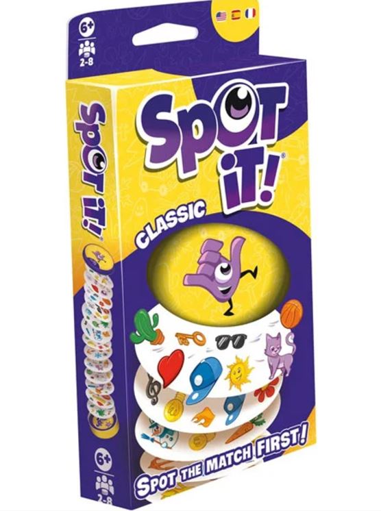 JEU SPOT IT! - DOBBLE - CLASSIQUE (REBRANDING) ECO - Version multilingue