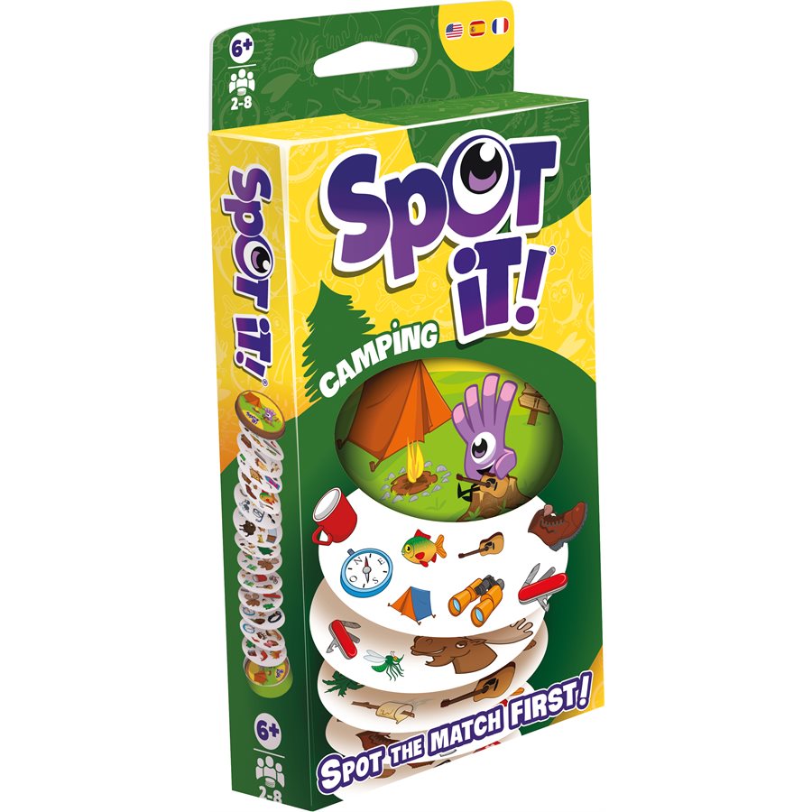 JEU SPOT IT! - DOBBLE - CAMPING (BLISTER-ECO ML)