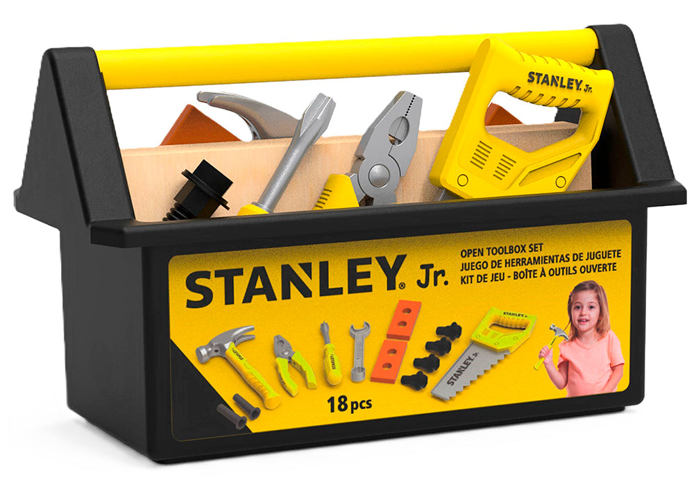 STANLEY JR. - COFFRE D'OUTILS 18 PIÈCES