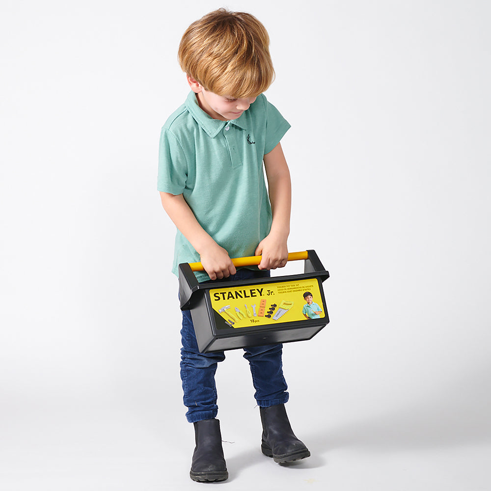 STANLEY JR. - COFFRE D'OUTILS 18 PIÈCES