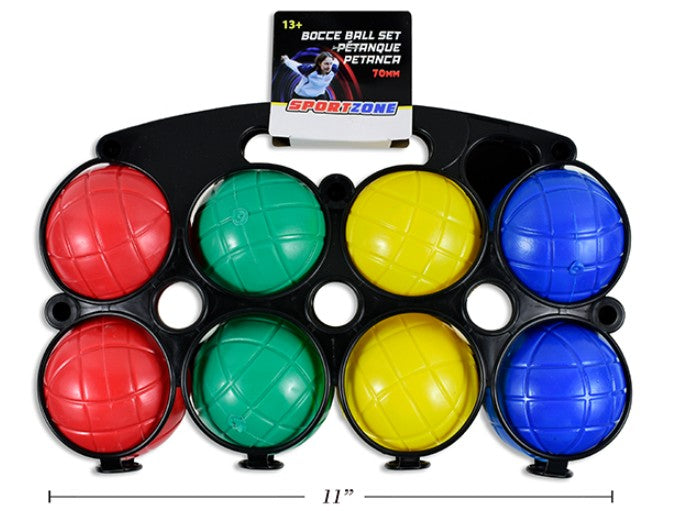 ENSEMBLE 10 PIÈCES DE BOULES DE PÉTANQUE COLORÉES