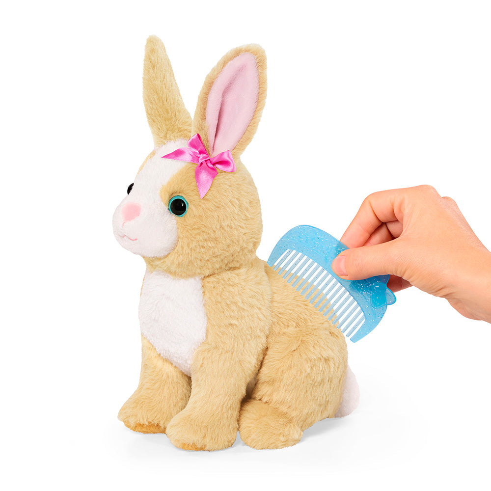 BATTAT PUCCI PUPS - SAC GLAM AVEC PELUCHE LAPIN