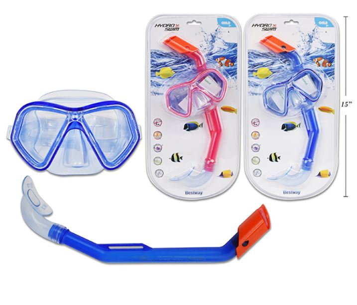 MASK AND SNORKEL SET ASSORTED