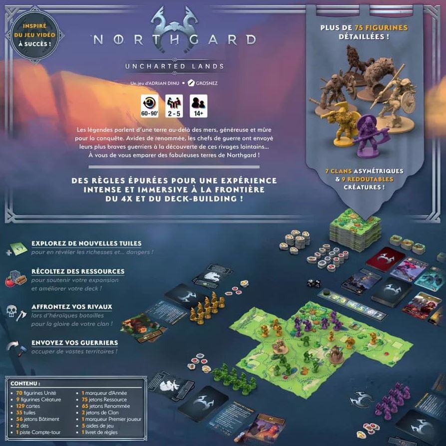 JEU NORTHGARD - Version française