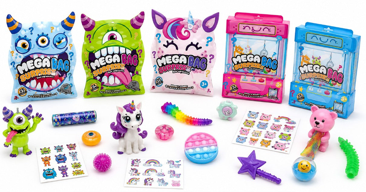 MEGA SURPRISE - SAC SURPRISES (12 SURPRISES) ASST