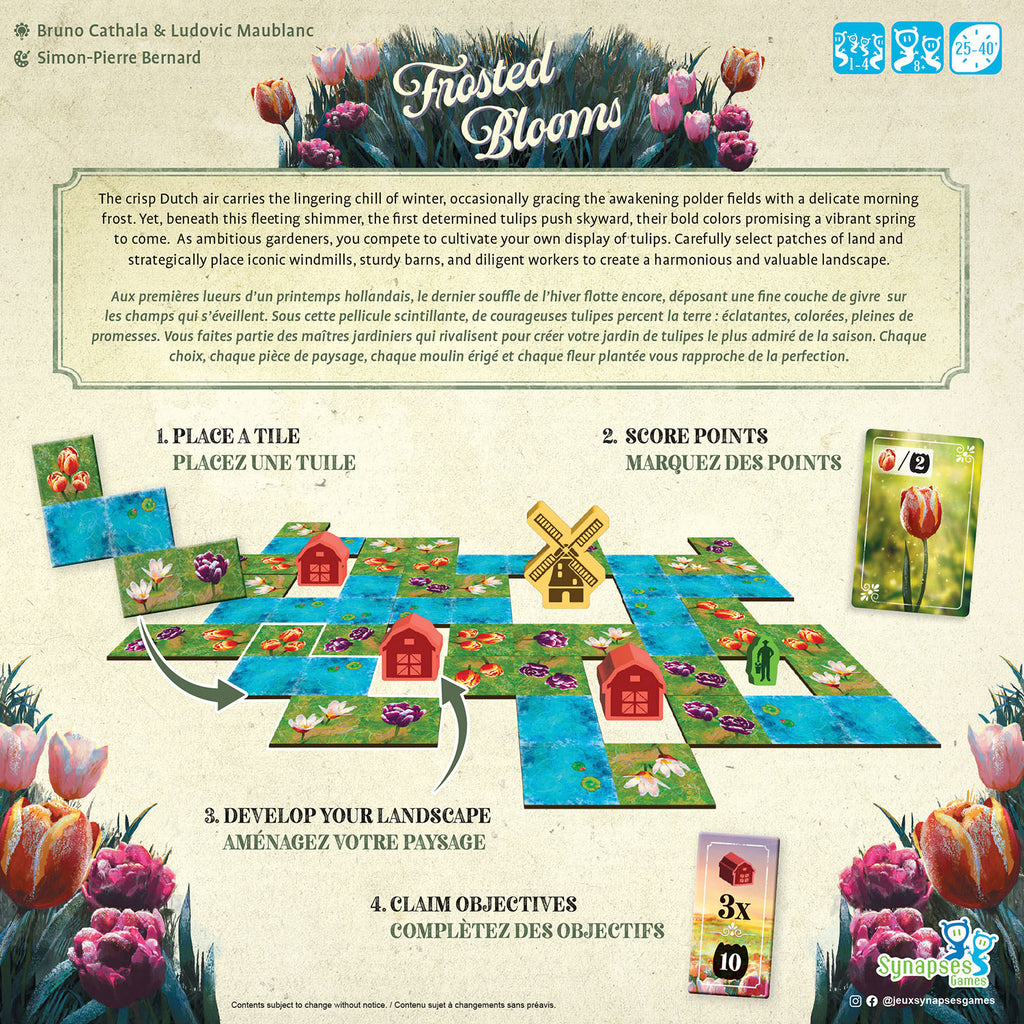 JEU FROSTED BLOOMS