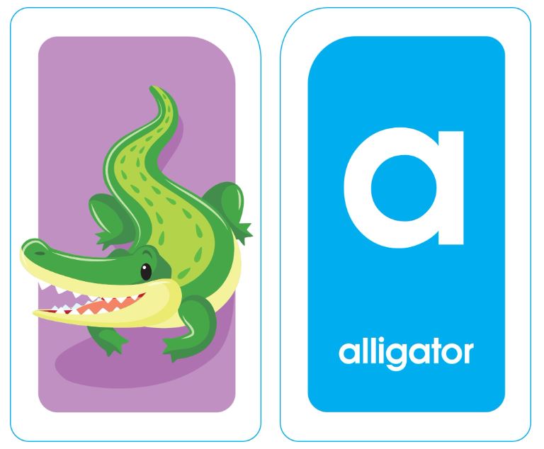 JEU ALPHABET CARTE EN ANGLAIS
