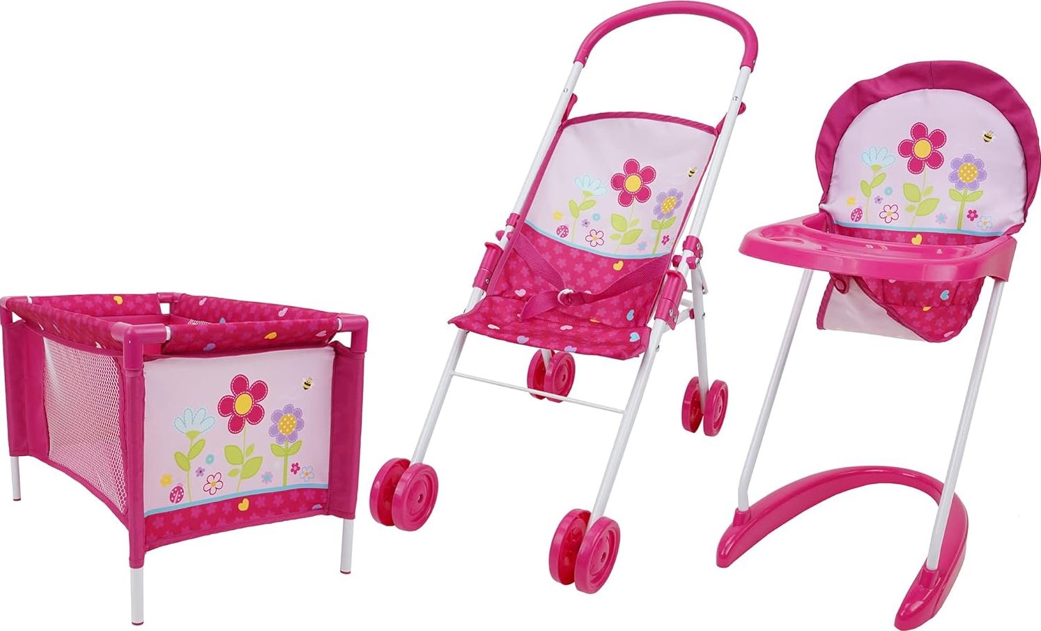 GARDEN FUN - ENSEMBLE POUR POUPÉES 3 PIÈCES *26