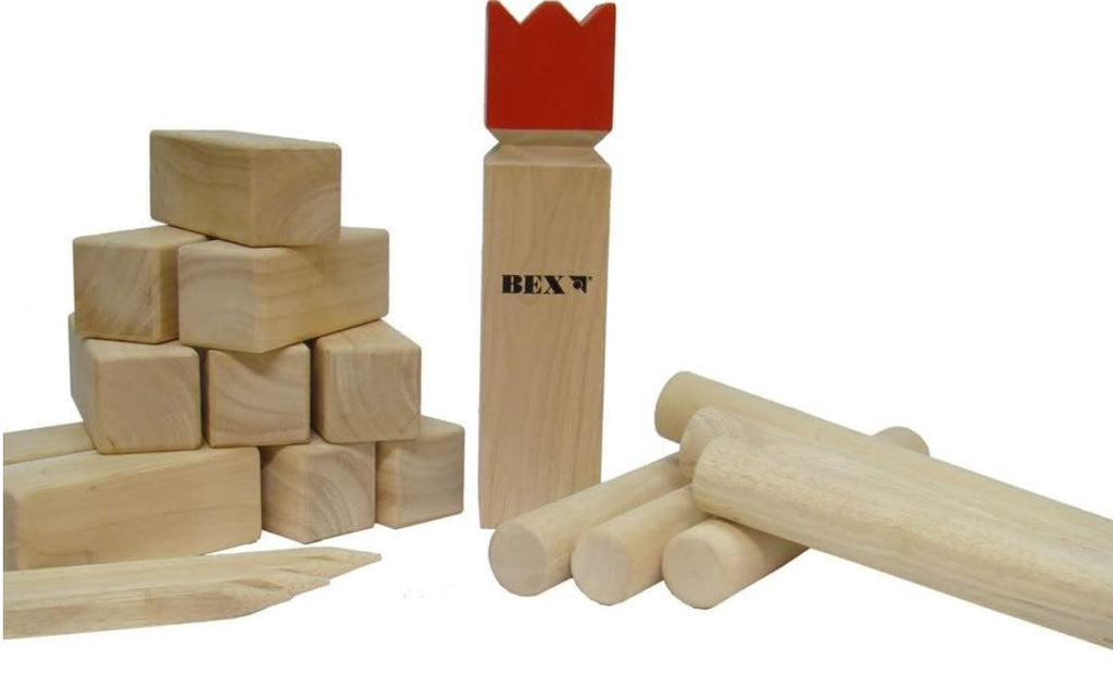 BEX KUBB ORIGINAL RED KING GAME