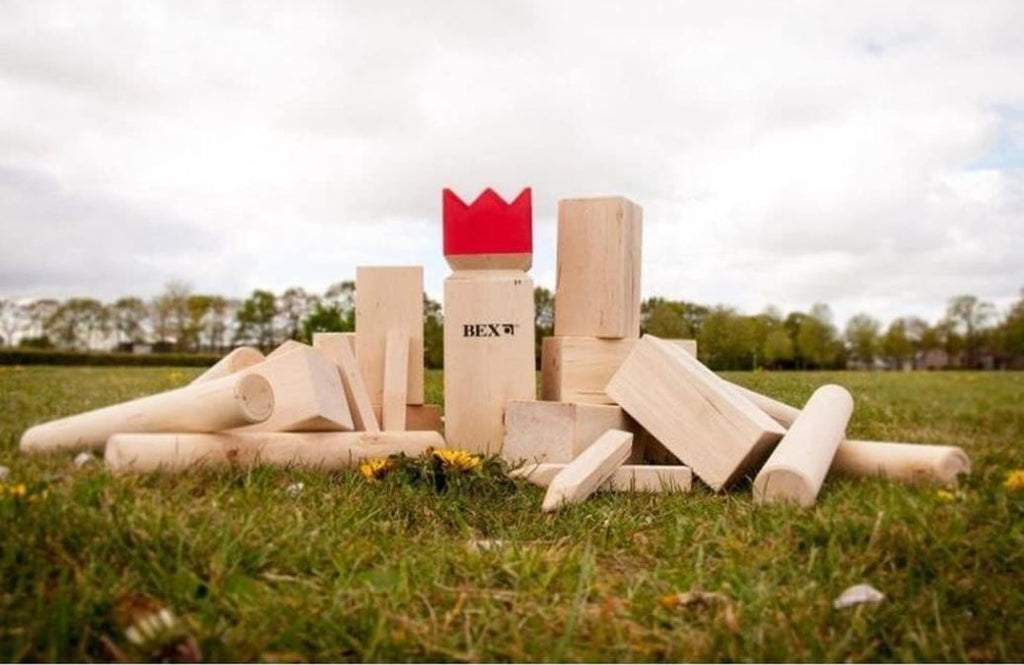 BEX KUBB ORIGINAL RED KING GAME