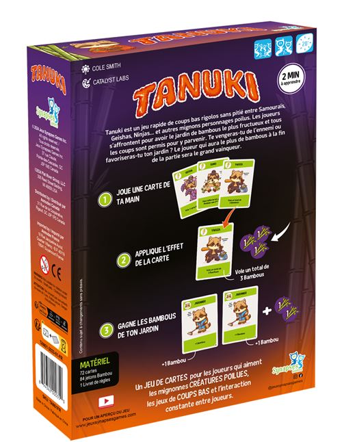 JEU TANUKI