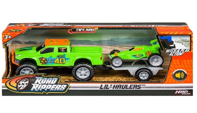 TRUCK WITH TRAILER AND VEHICLE – SOUNDS AND LIGHTS