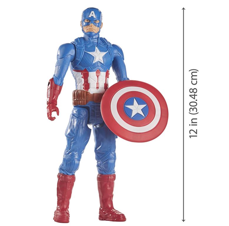 AVENGERS - CAPITAINE AMERICA TITAN HERO SERIES 12" (30 CM)