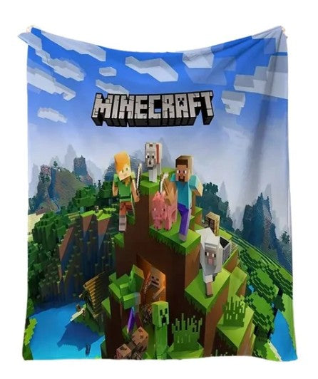 MINECRAFT PIER WITH HILL (COVER) 4 FEET X 5 FEET