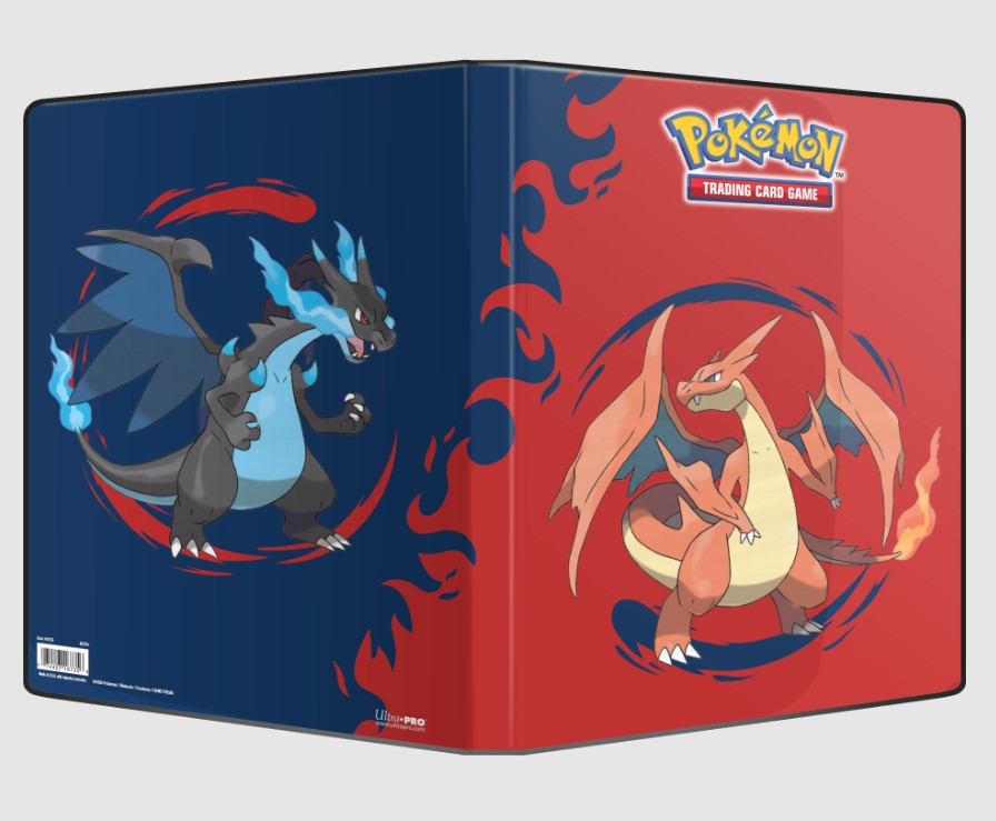 POKÉMON CARD ALBUM - POKEMON MEGA CHARIZARD X & MEGA CHARIZARD Y 9-POCKET PORTFOLIO