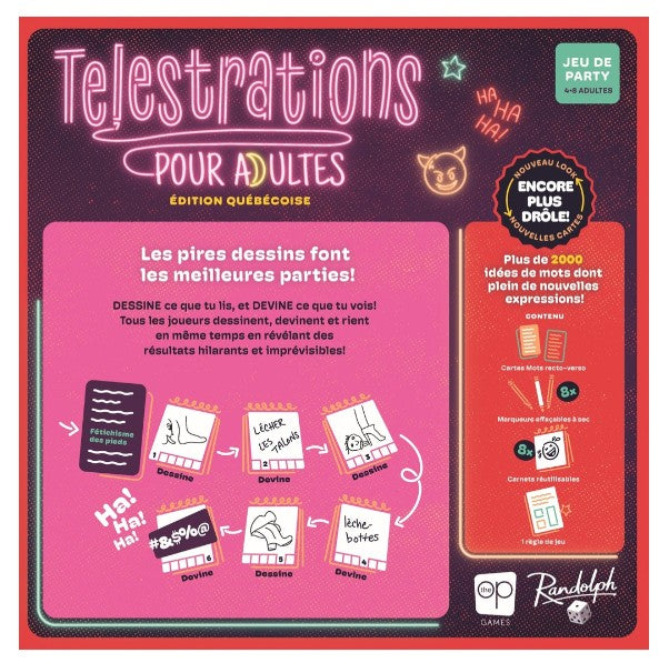 TELSTRATIONS FOR ADULTS - QUEBEC EDITION