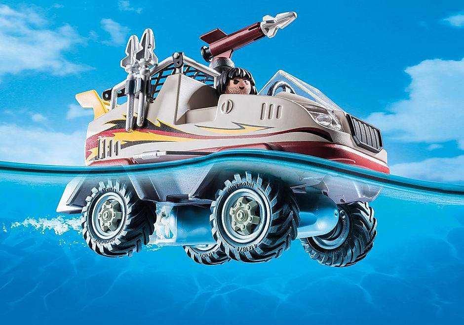 PLAYMOBIL - AMPHIBIOUS VEHICLE AND THIEF #9364
