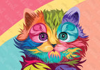 YAZZ PUZZLE 1023 PIECES - CUTE CAT #YA-3830