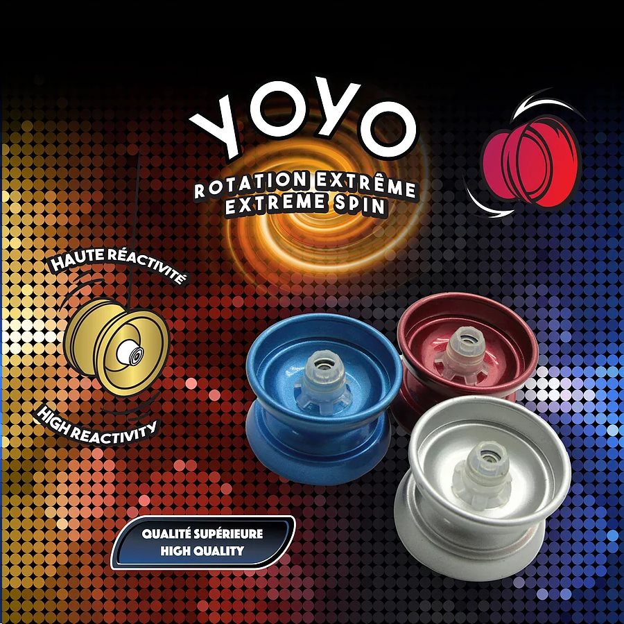 METAL YO-YO ASST 4 COLORS (YOYO)