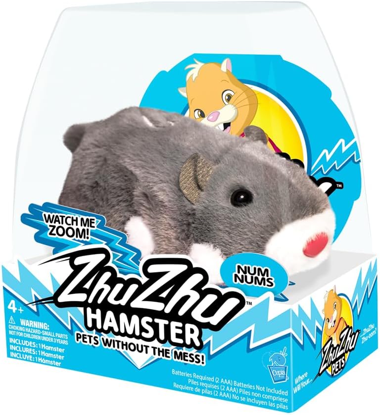 PELUCHE - ZHUZHU CITY - HAMSTER INTERACTIF ASST