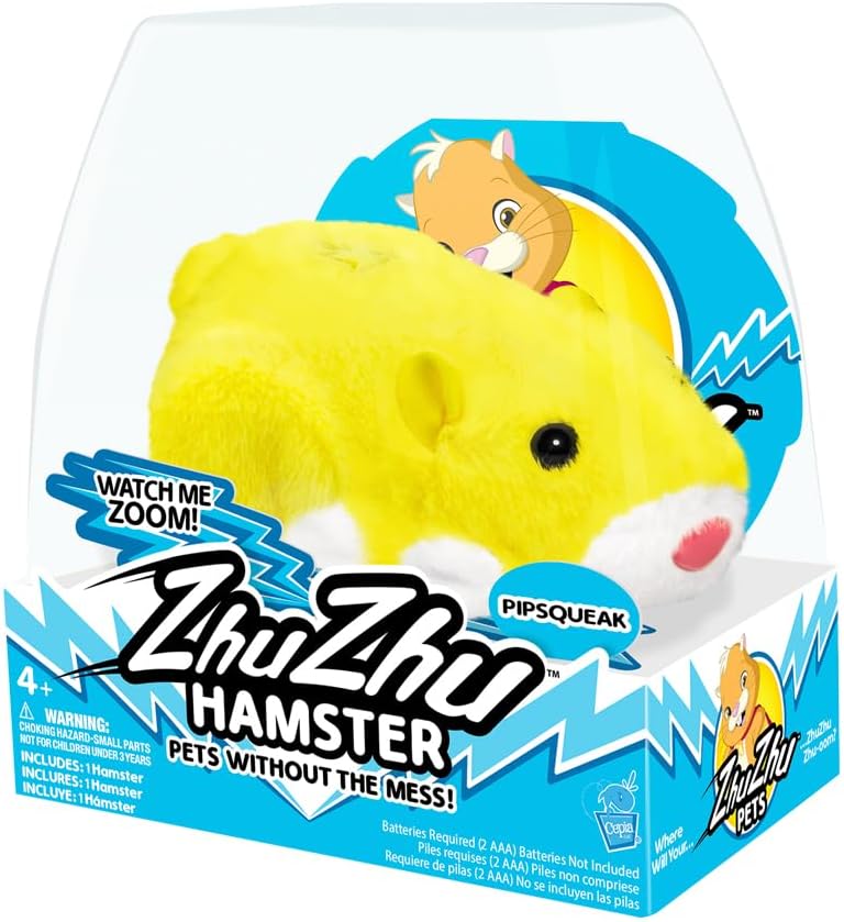 PELUCHE - ZHUZHU CITY - HAMSTER INTERACTIF ASST