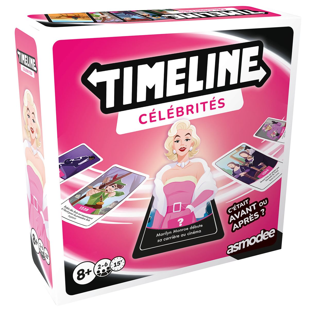 JEU TIMELINE - CELEBRITES - Version française