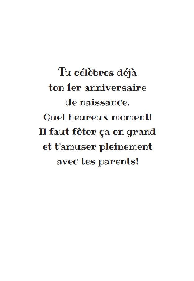 1 AN - BONNE FÊTE, DÉJÀ 1 AN! - DE MILLBROOK