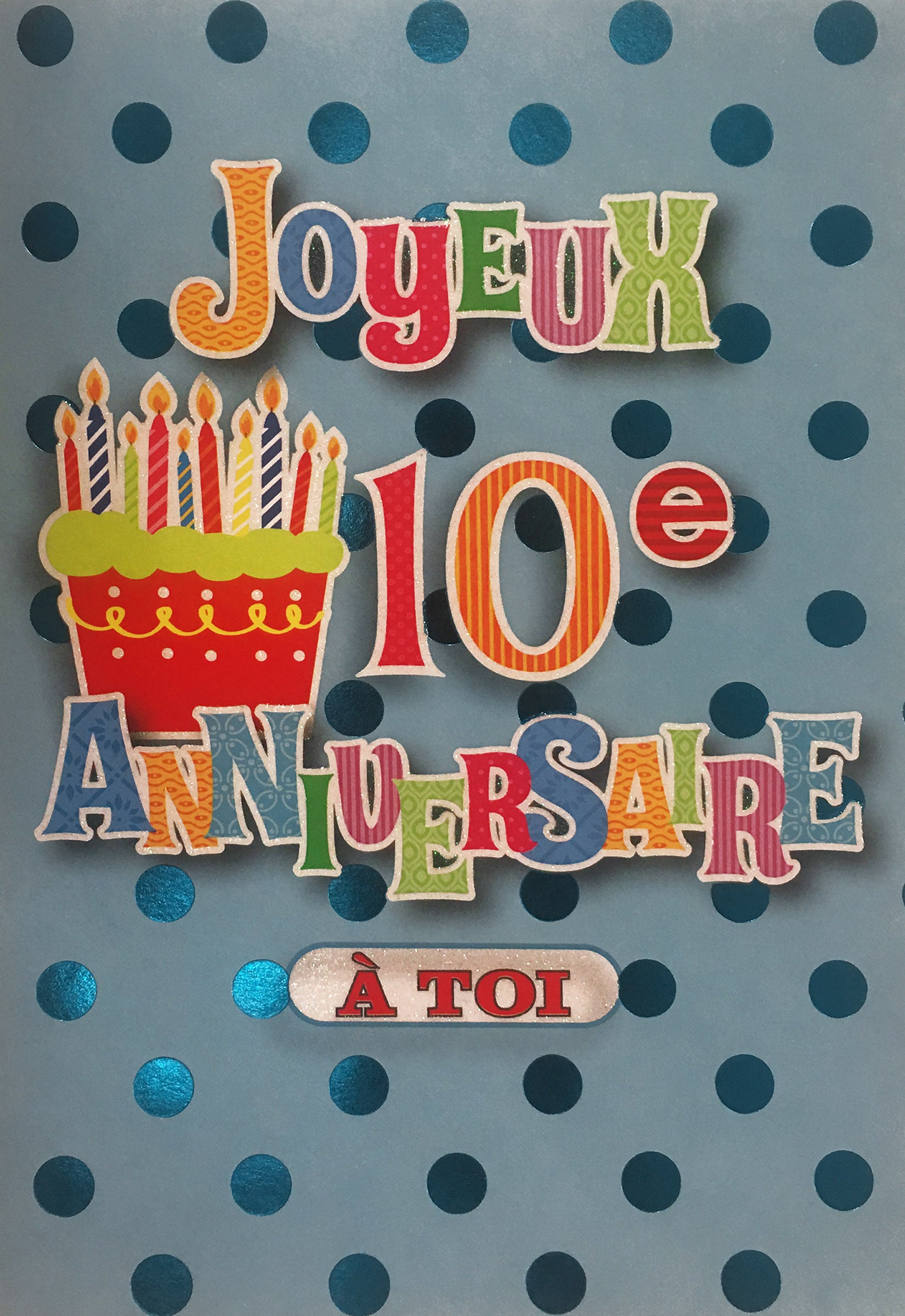 10 YEARS - HAPPY 10TH ANNIVERSARY TO YOU! - FROM ROSEDALE